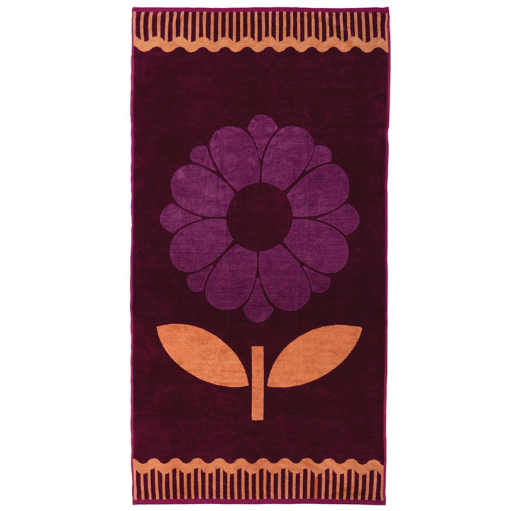 Bambury Dana Jacquard Beach Towel | My Linen