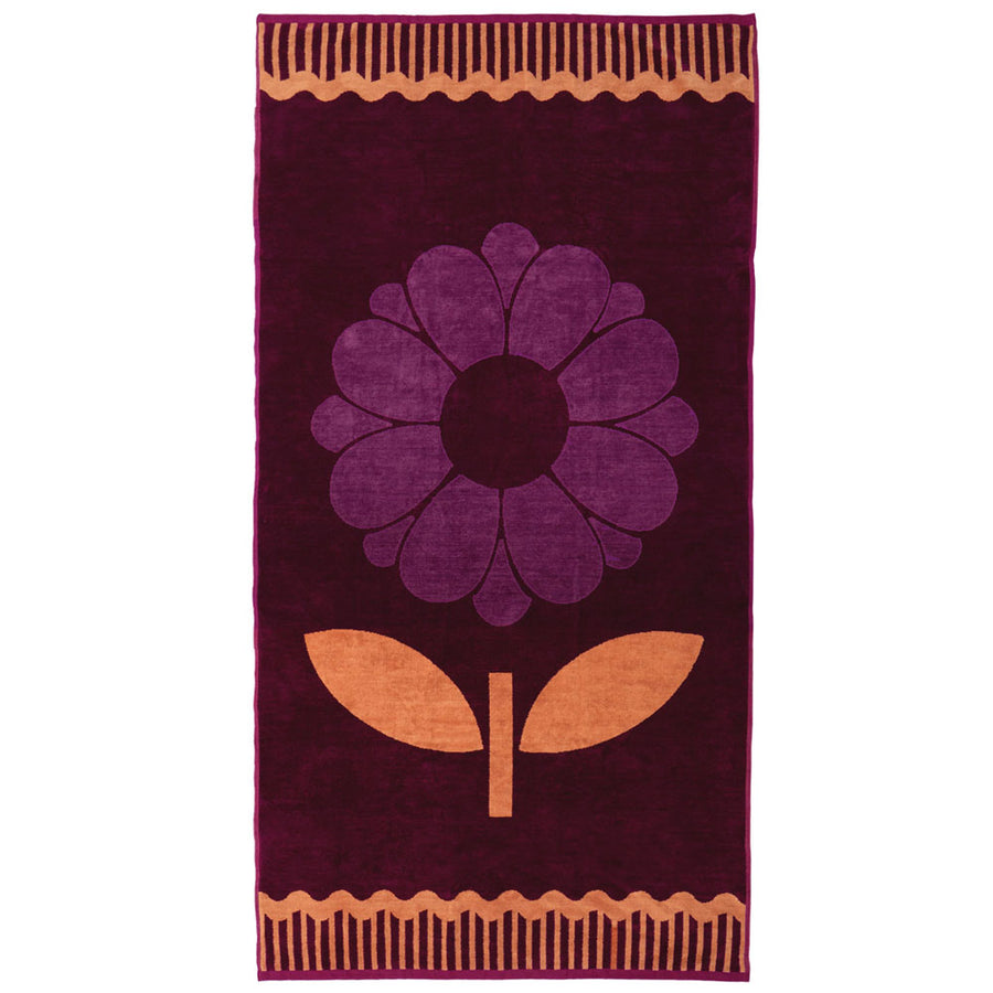 Bambury Dana Jacquard Beach Towel | My Linen