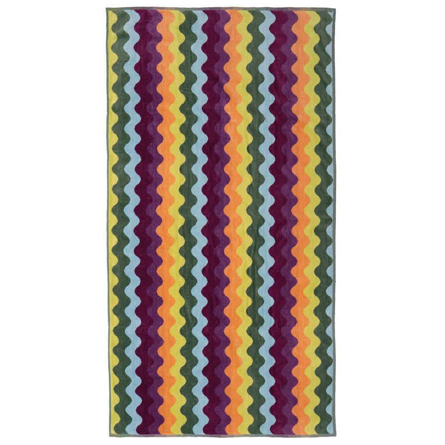 Bambury Ripple Jacquard Beach Towel | My Linen