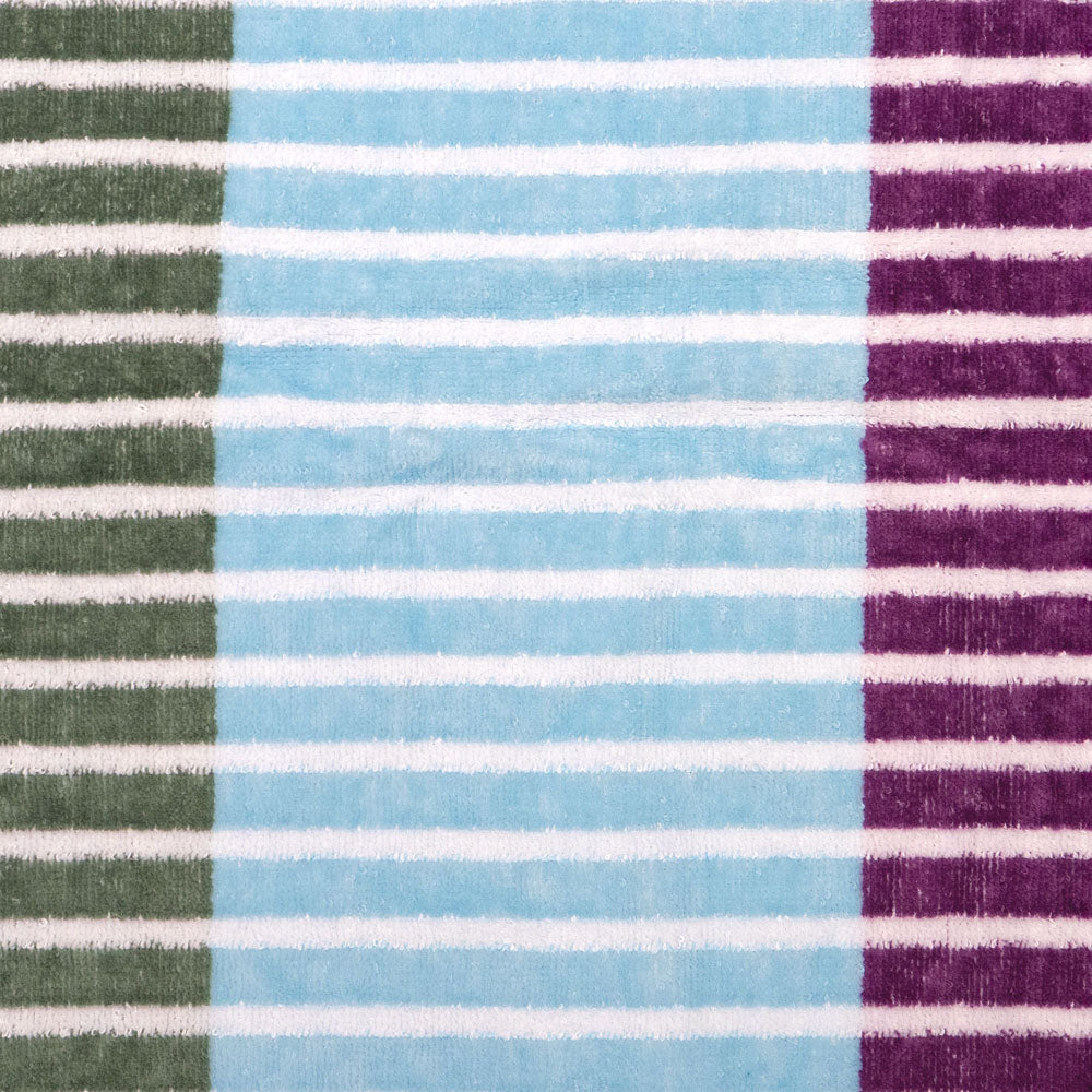 Bambury Strata Jacquard Blanket Beach Towel Detail | My Linen