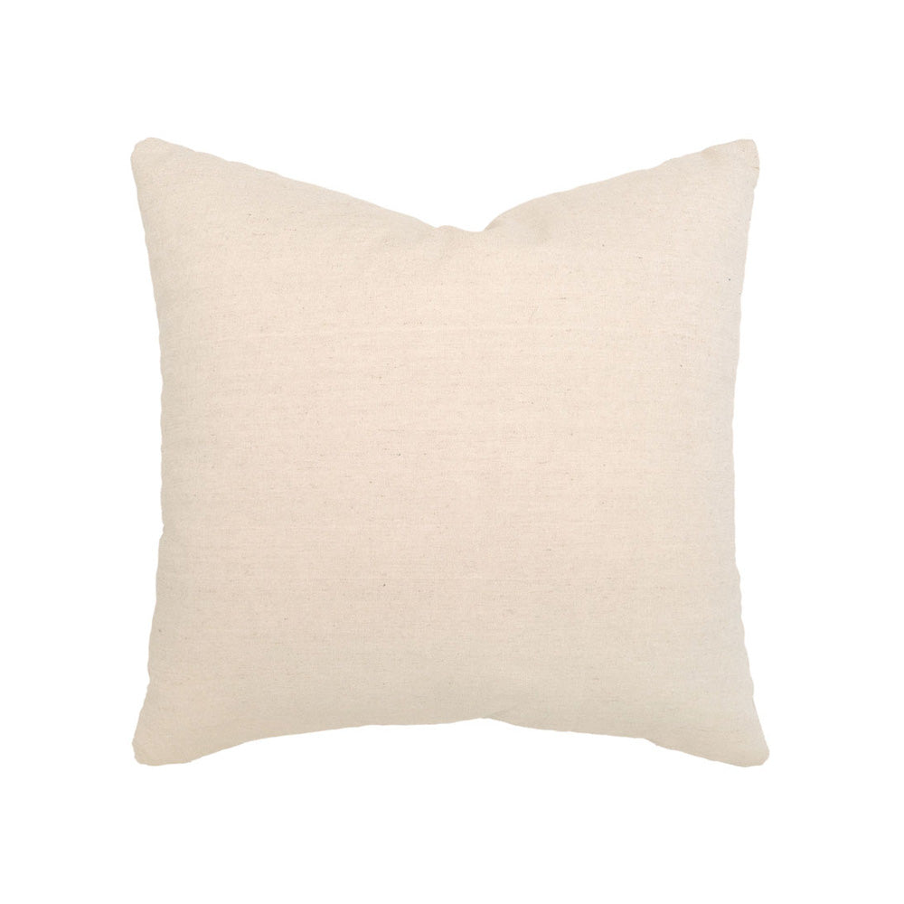 Bambury Kembla Biscuit Square Filled Cushion Reverse | My Linen