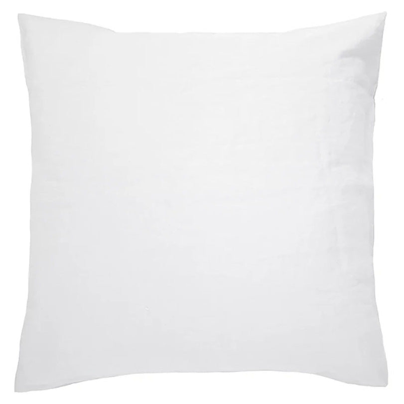 Bambury 100% Linen White European Pillowcase | My Linen