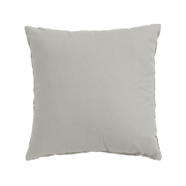 Bambury Lulu Taupe Square Cushion Reverse | My Linen