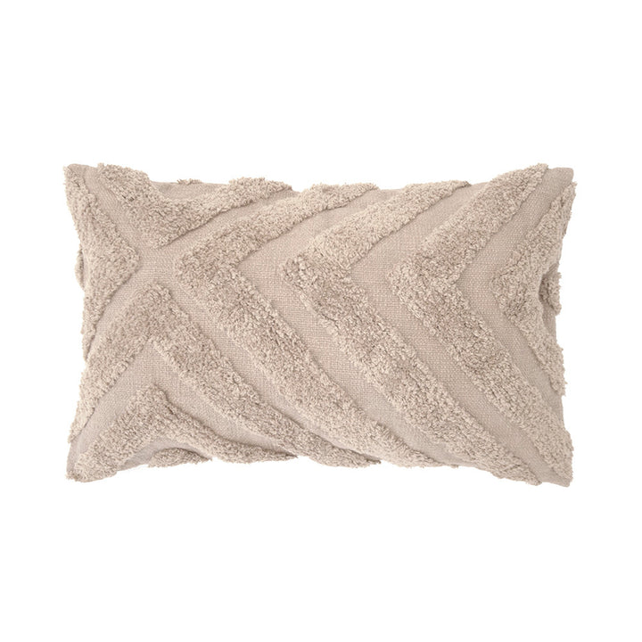 Lynd Latte Long Filled Cushion