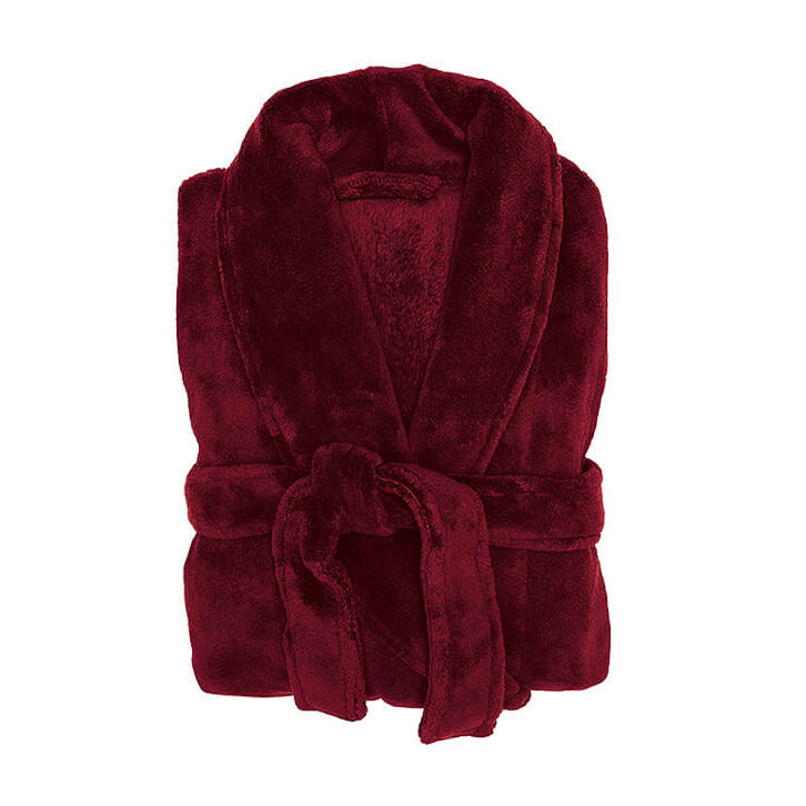 Microplush Bathrobe Merlot | Medium / Large