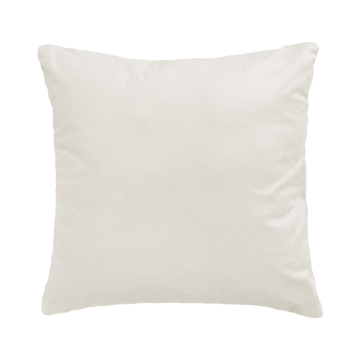 Bambury Monty Stone Square Cushion Reverse | My Linen