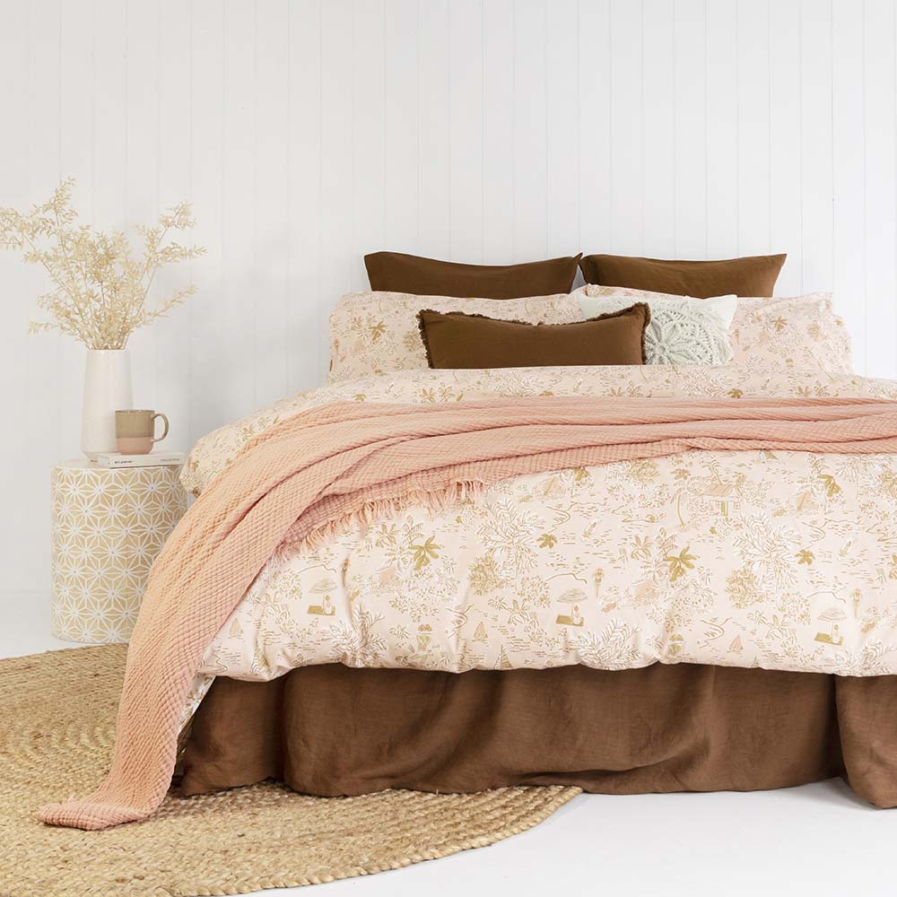 Paradise Quilt Cover Set | Queen Bed