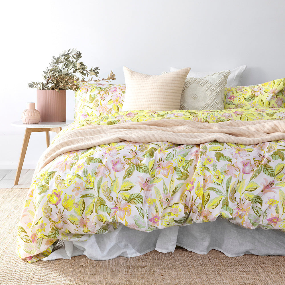 Phoebe Quilt Cover Set | Queen Bed