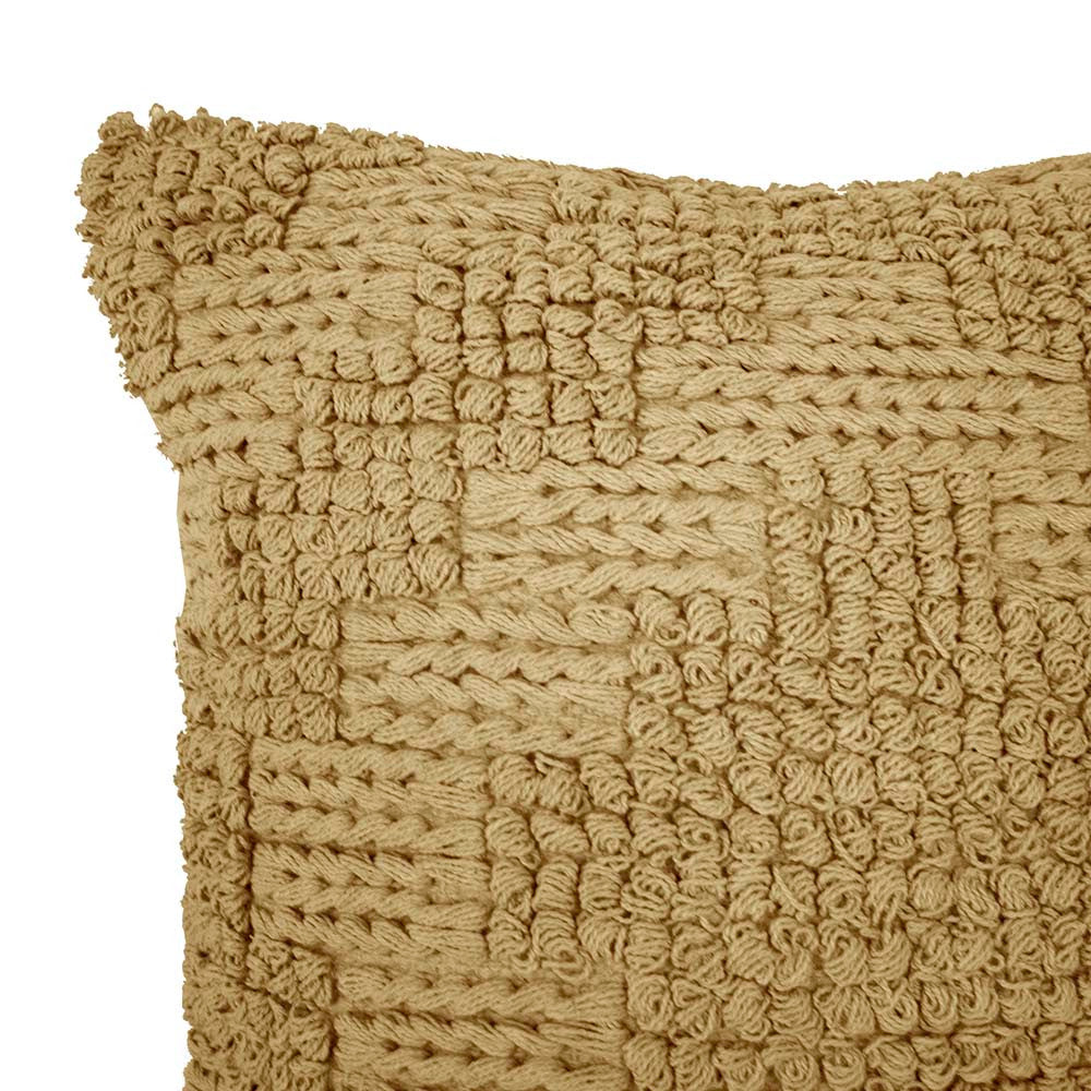 Remy Flax Square Filled Cushion