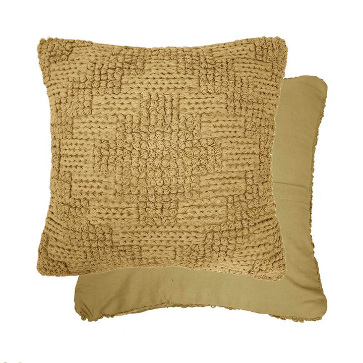 Remy Flax Square Filled Cushion