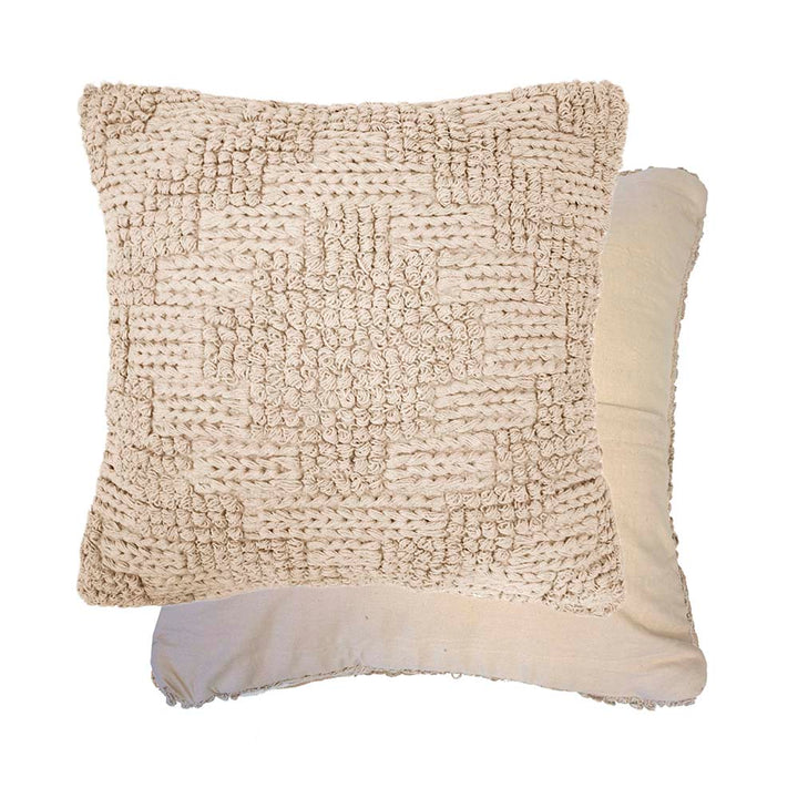 Remy Pearl Square Filled Cushion