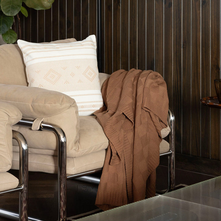 Bambury Solomon Biscuit Throw Lifestyle | My Linen