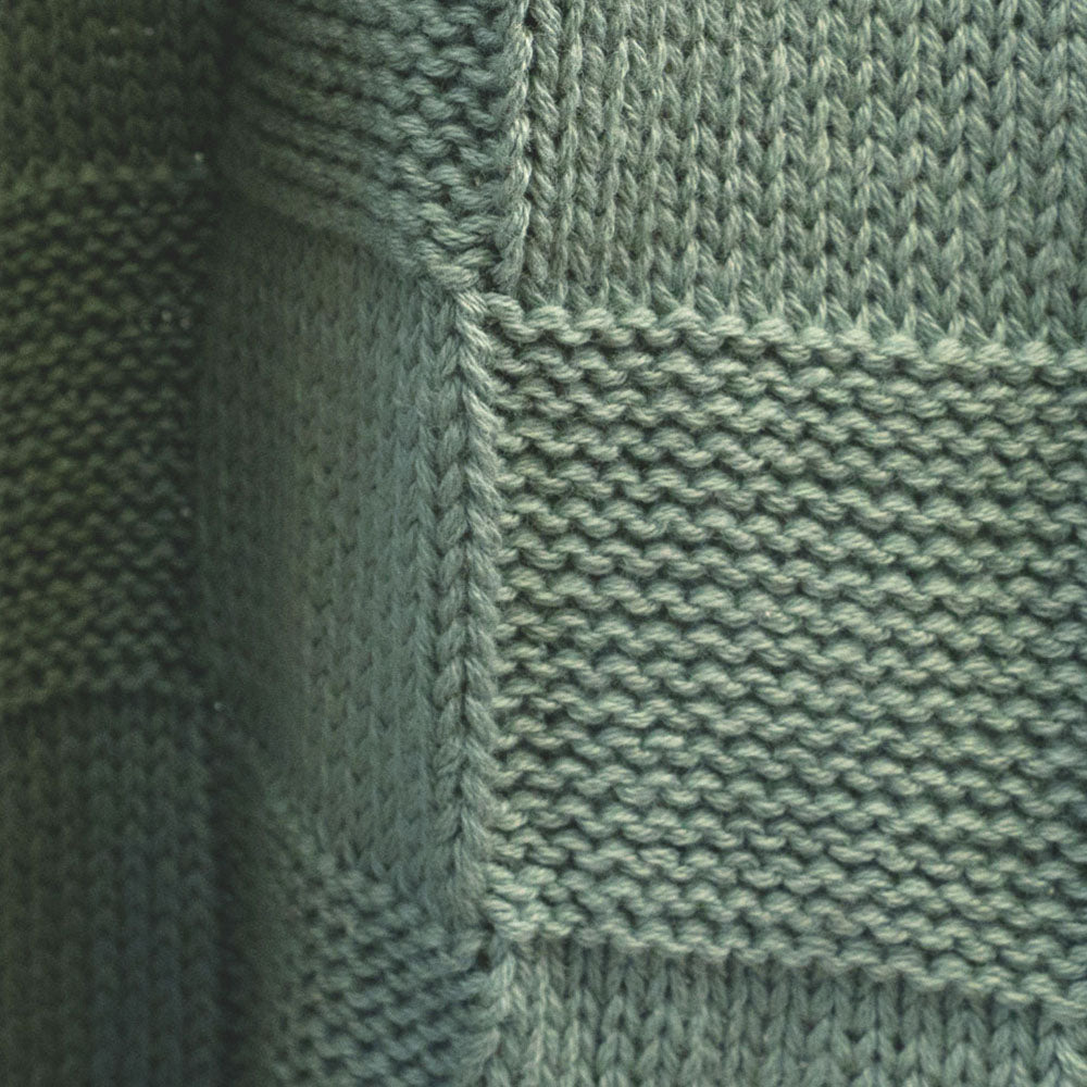 Bambury Solomon Eucalyptus Throw Detail | My Linen