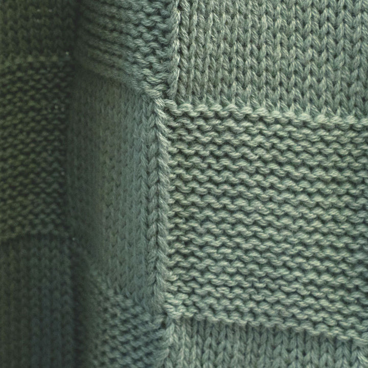 Bambury Solomon Eucalyptus Throw Detail | My Linen