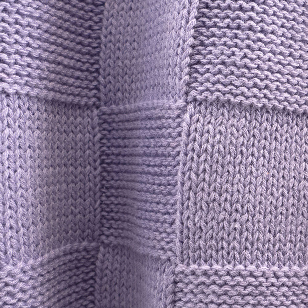 Bambury Solomon Lilac Throw Detail | My Linen