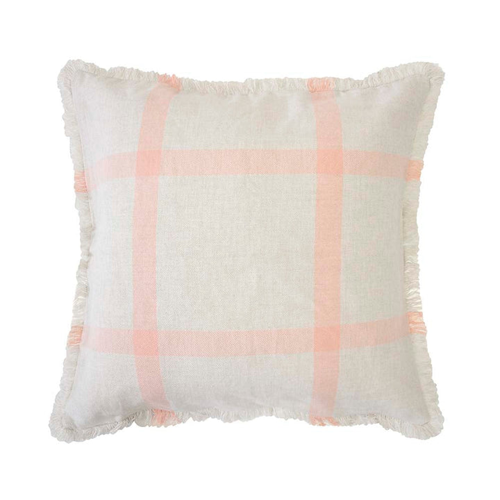 Stewart Papaya Square Filled Cushion