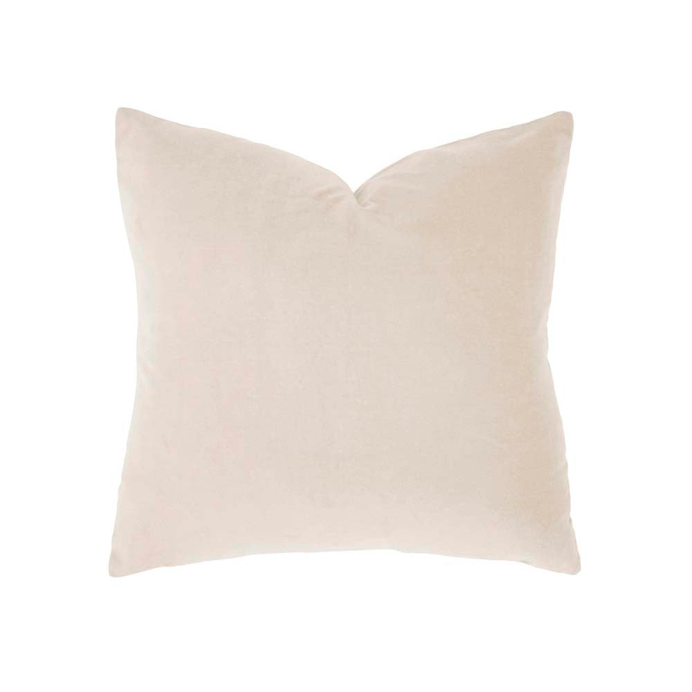 Velvet Pearl Square Filled Cushion