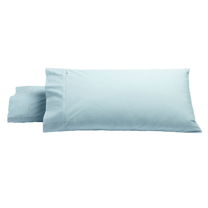 Heston Steel Blue King Pillowcase Pair | 2 Pack