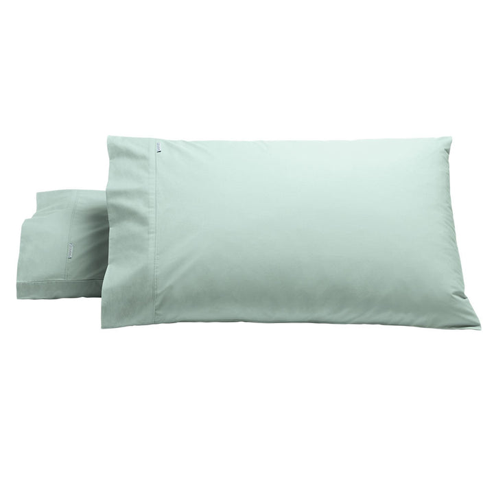 Heston Sage Standard Pillowcase Pair | 2 Pack