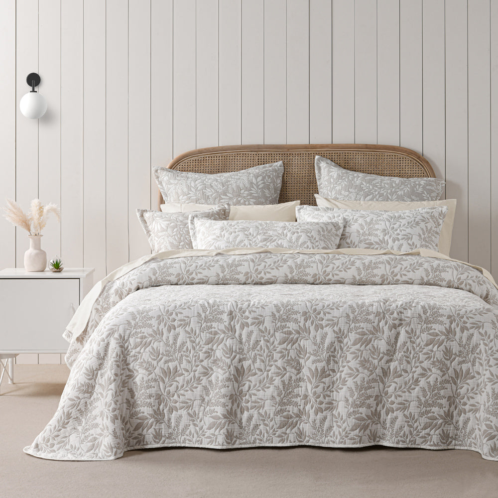 Amelia Stone Bedspread Set | Single Bed