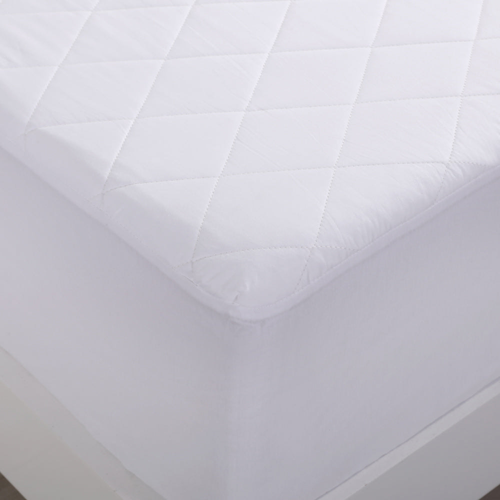 Comfort in Cotton Quilted Mattress Protector | Double Bed