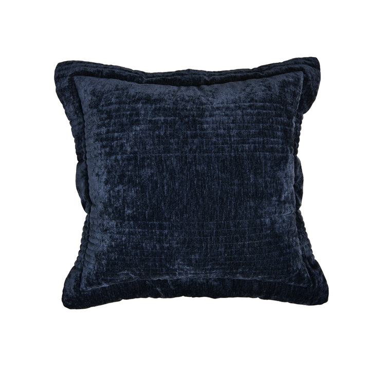 Bianca Cyrano Indigo Square Filled Cushion | My Linen