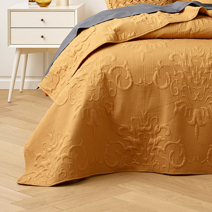 Gatwick Gold Bedspread Set | Single Bed