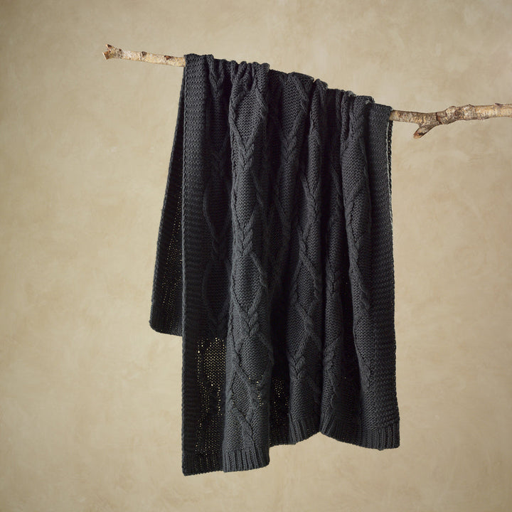 Johnson charcoal throw