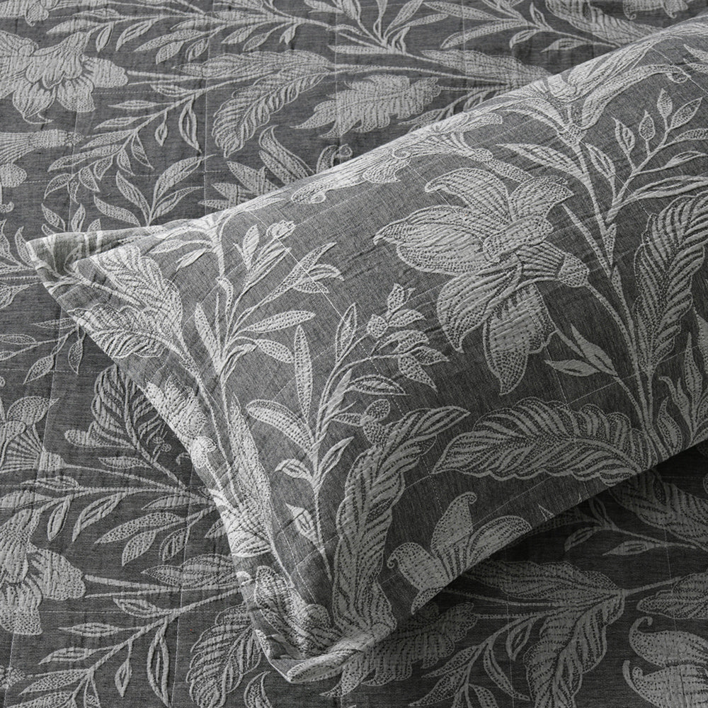 Bianca Maidstone Grey Bedspread Set Detail | My Linen
