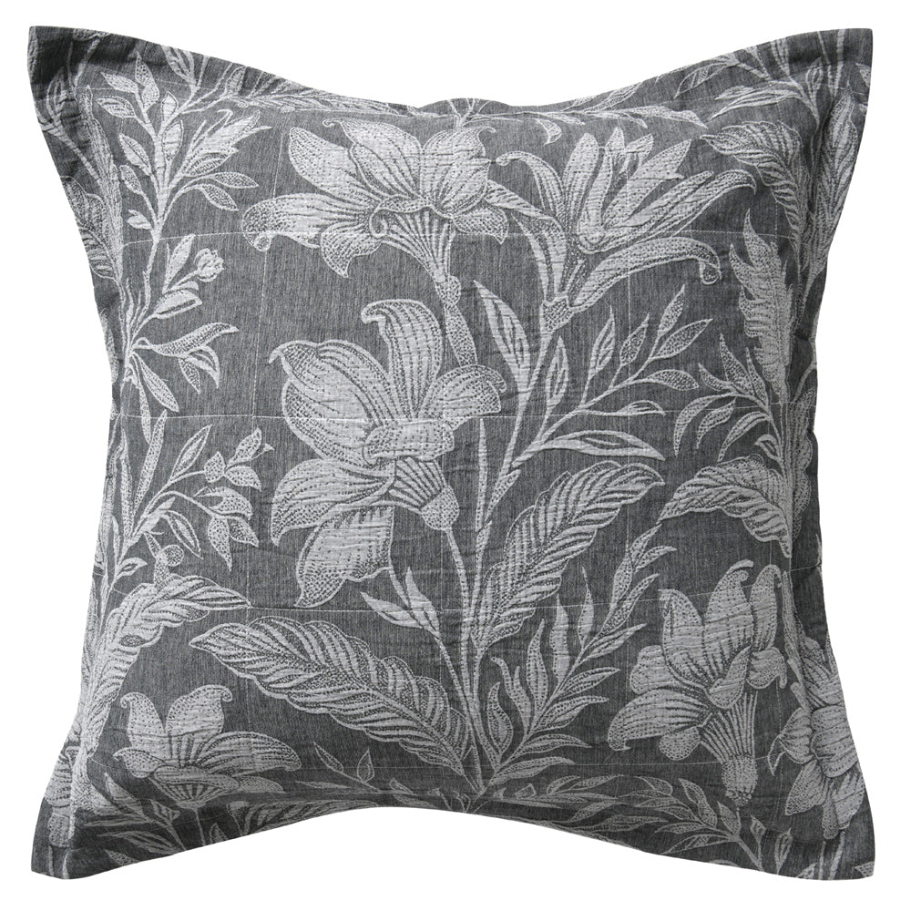 Bianca Maidstone Grey European Pillowcase | My Linen