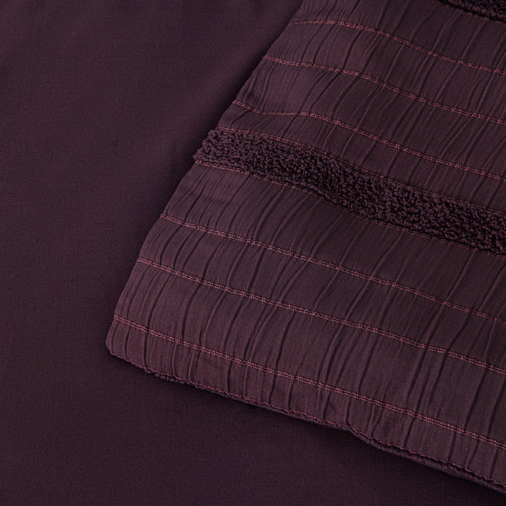 Malua Grape Quilt Cover Set | King Bed