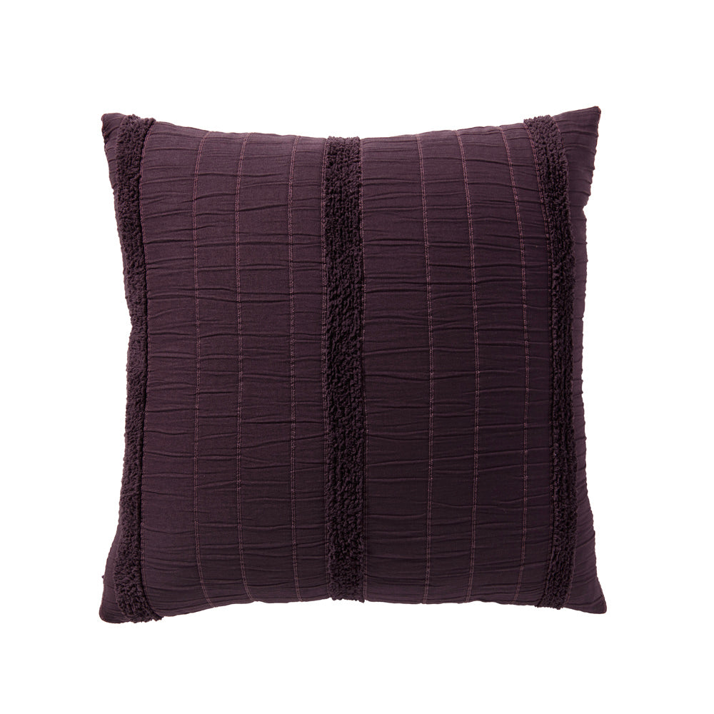 Malua Grape Square Filled Cushion