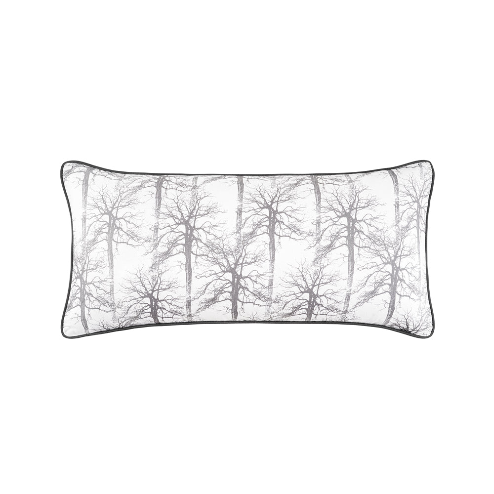 Bianca Myrtleford Grey Long Filled Cushion | My Linen