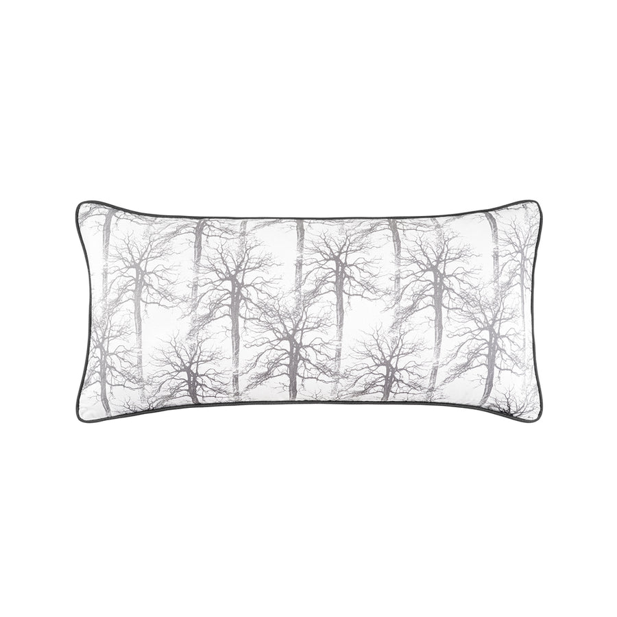 Bianca Myrtleford Grey Long Filled Cushion | My Linen
