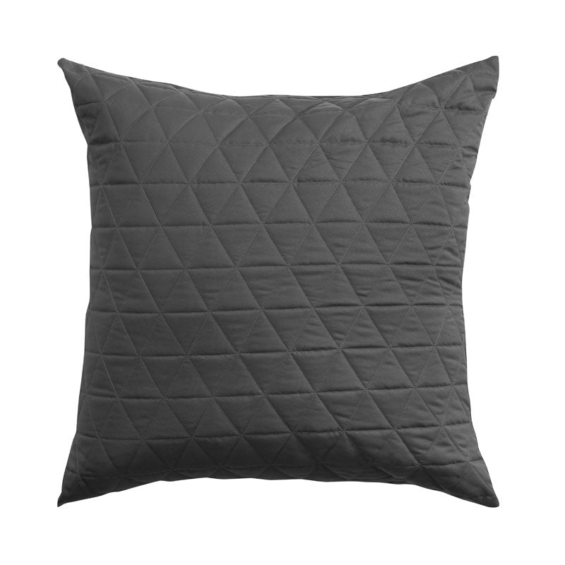 Vivid Coordinates Charcoal Square Filled Cushion