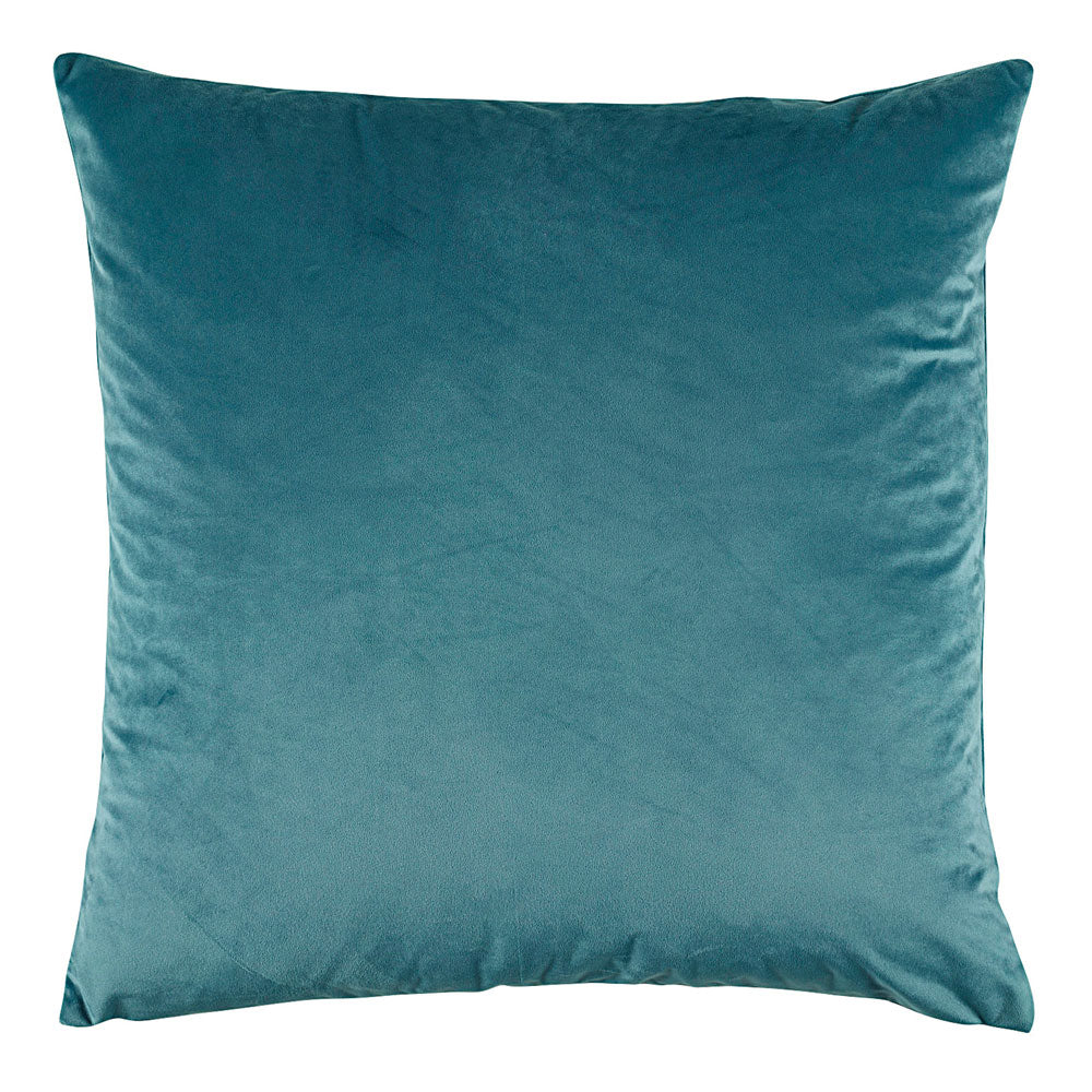 Vivid Teal Velvet European Pillowcase