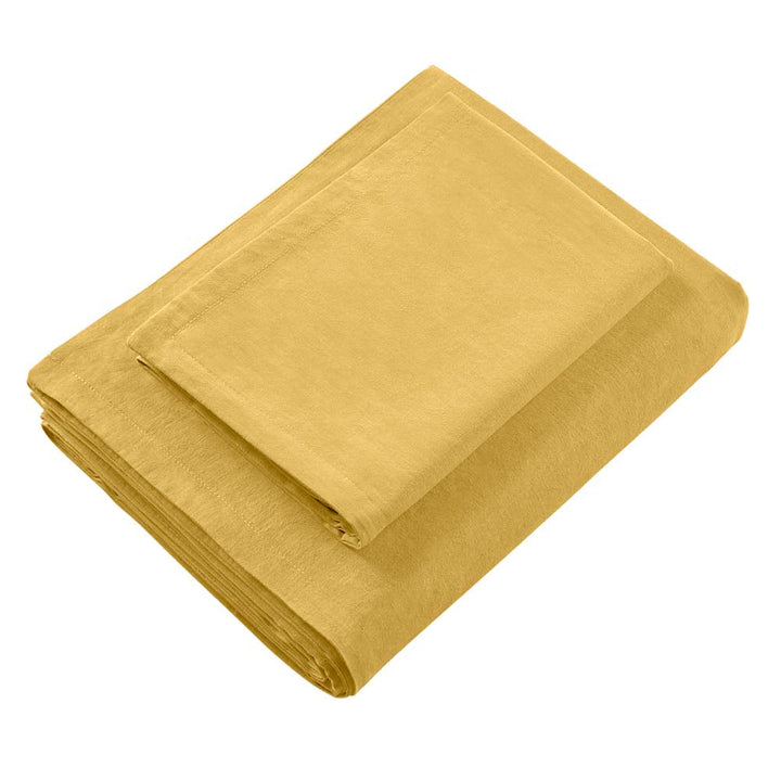 Wellington Gold Quilt Cover Set | King Bed