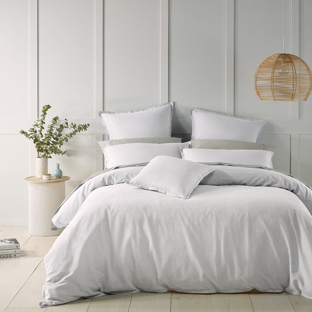 Wellington White Quilt Cover Set | King Bed