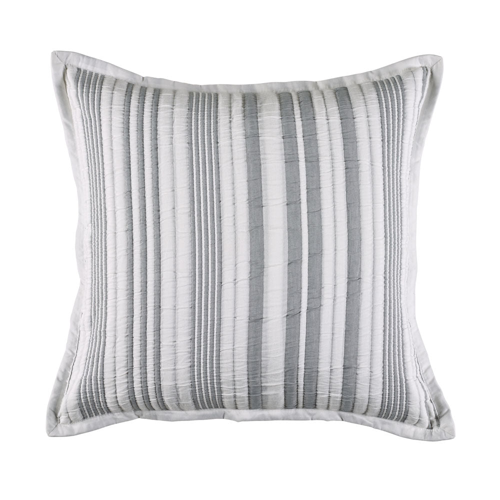 Wilson Grey Square Filled Cushion