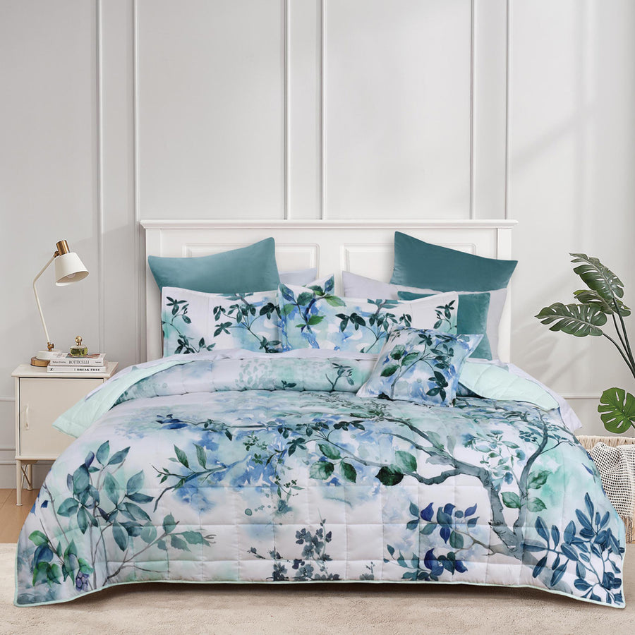 Bianca Woodbury White Bedspread Set | My Linen