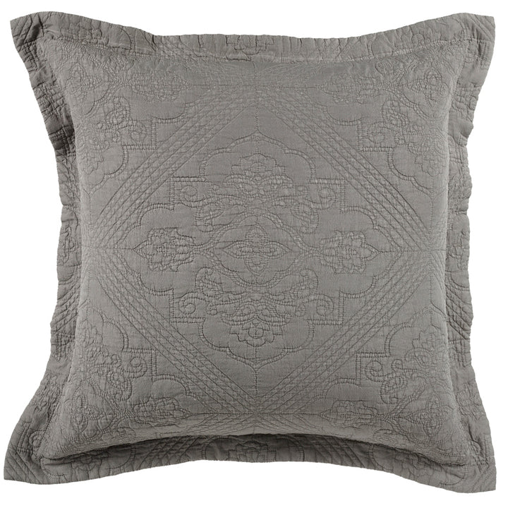 Zaria Taupe European Pillowcase