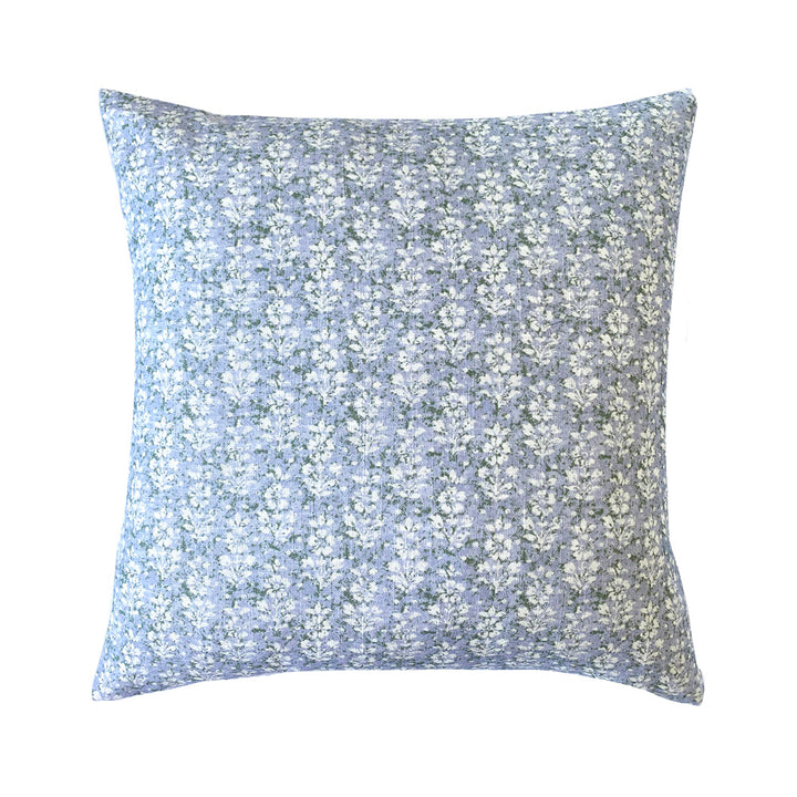 Soulbury Sky Blue Square Filled Cushion