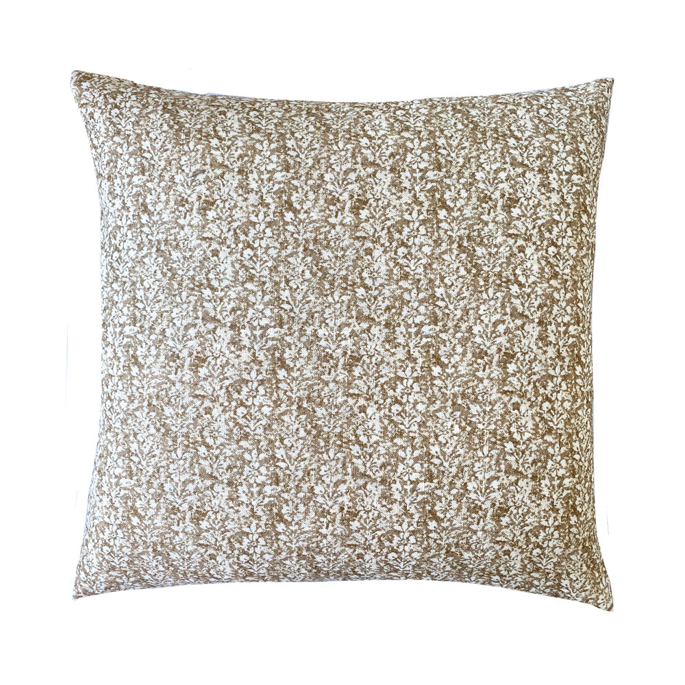 Soulbury Truffle Square Filled Cushion