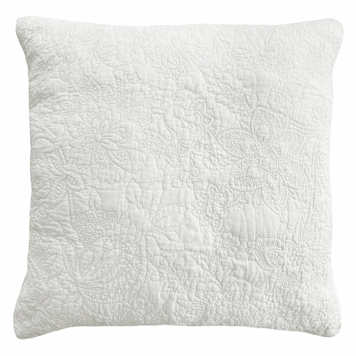 Laura Ashley Trailing Laurissa Off White European Pillowcase | My Linen
