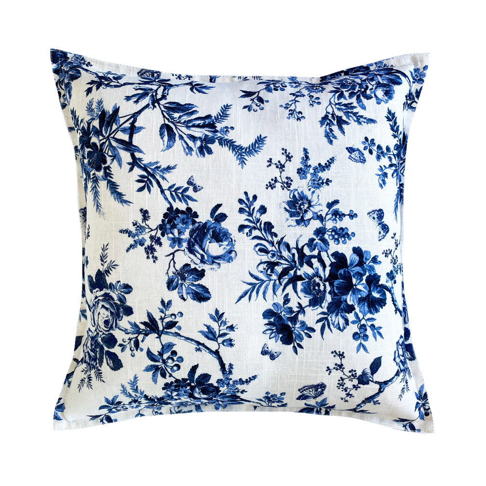 Walled Garden Midnight Square Filled Cushion
