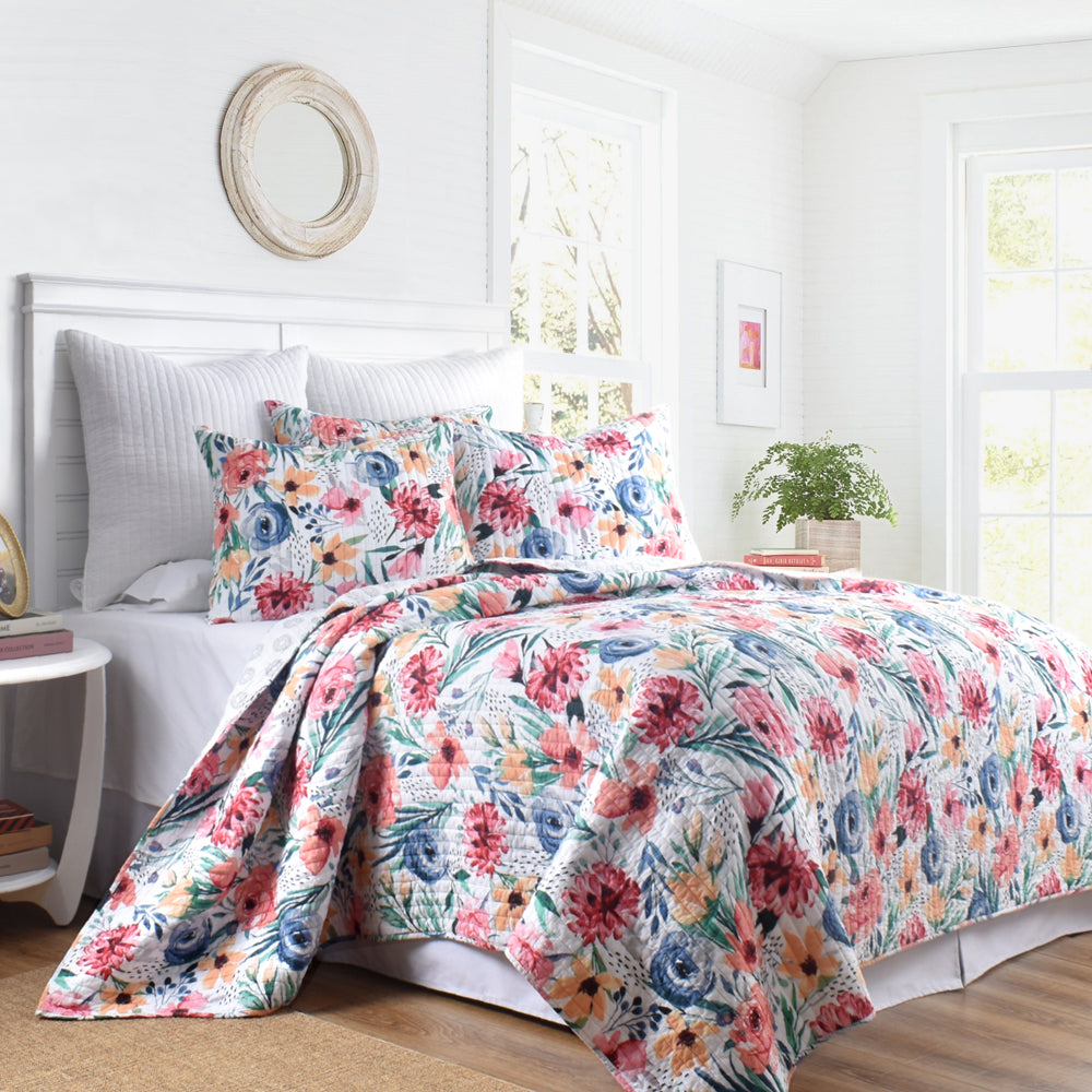 Blossom Coverlet Set | Queen Bed