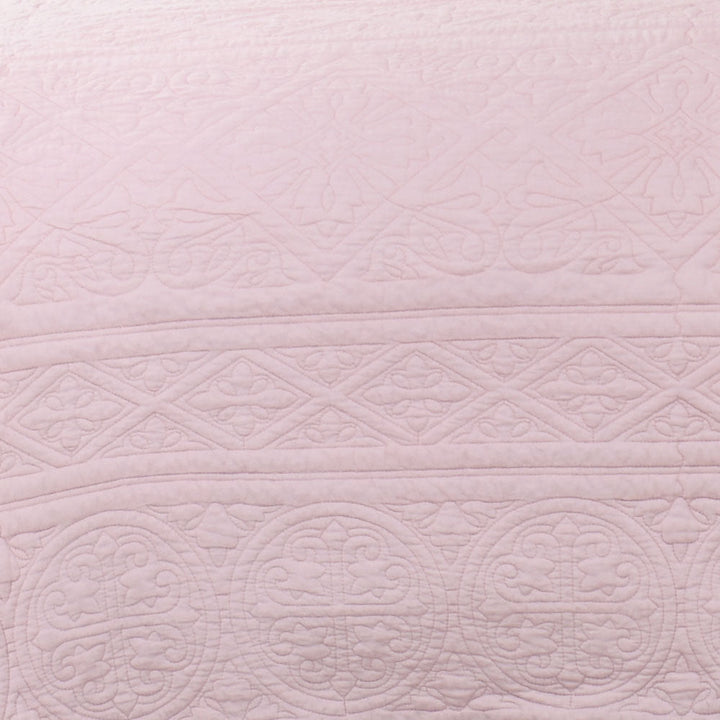 Rose Quartz Coverlet Set | King Single Bed