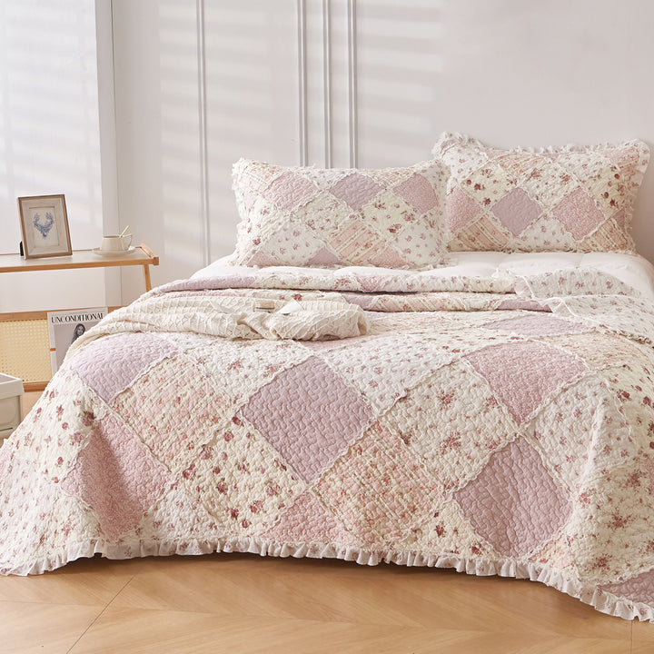 Sarah Rose Coverlet Set | King Single Bed