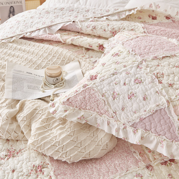 Sarah Rose Coverlet Set | King Single Bed