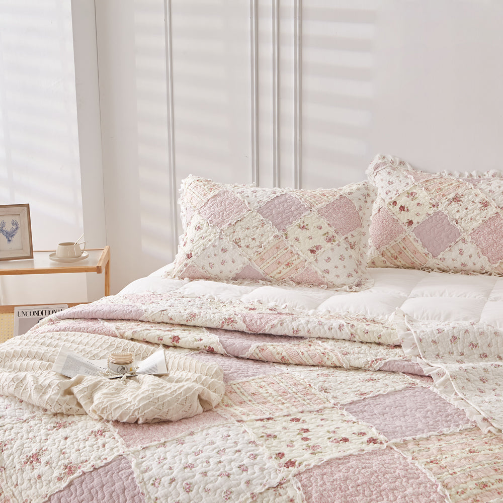 Sarah Rose Coverlet Set | King Single Bed